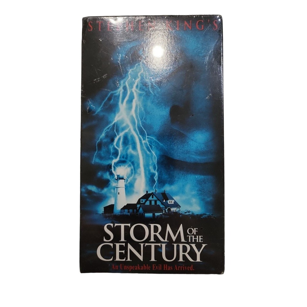 Storm of the Century VHS 1999 Stephen King 2 Tape Set